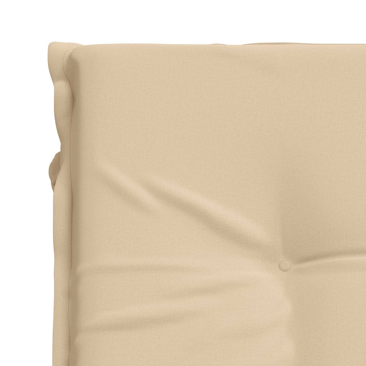 Sunlounger Cushion GEMERT 100% Polyester Cream 190 x 70 x 9 cm