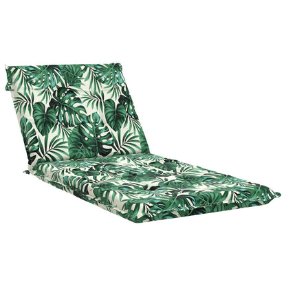 Sunlounger Cushion GEMERT 100% Polyester Leaf Pattern