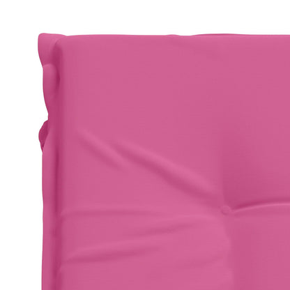 Sunlounger Cushion GEMERT 100% Polyester Pink 190 x 70 x 9 cm