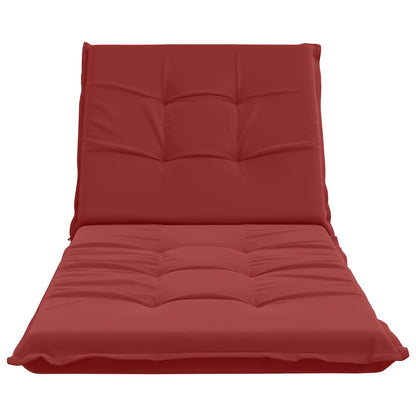 Sunlounger Cushion GEMERT 100% Polyester Wine Red