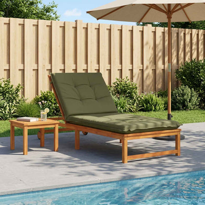 Sunlounger Cushion GEMERT 100% Polyester Olive Green
