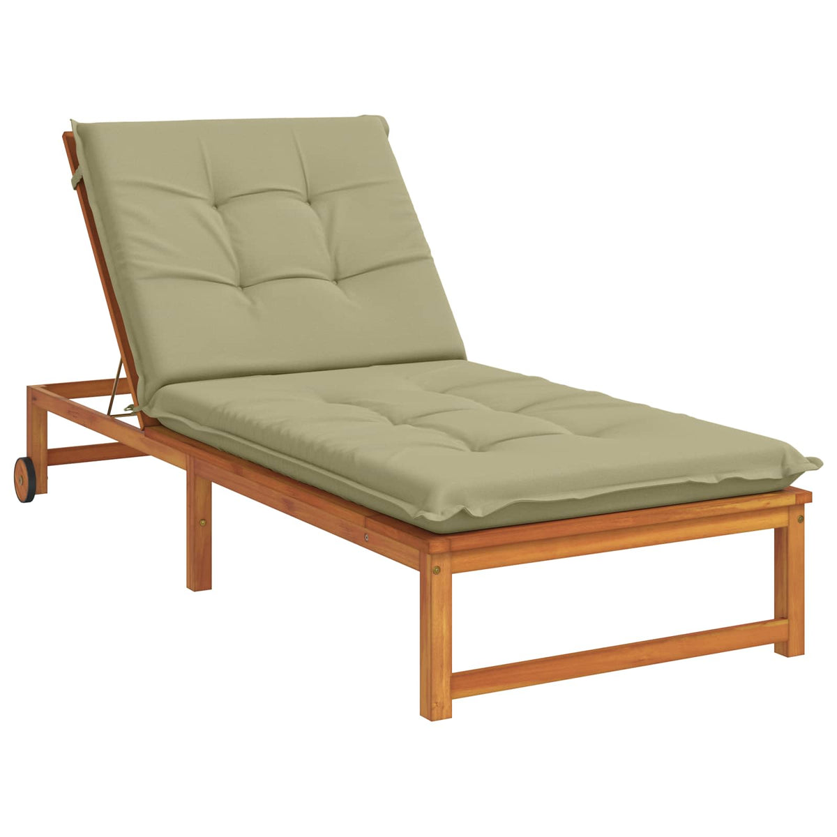 Sunlounger Cushion GEMERT 100% Polyester Light Green
