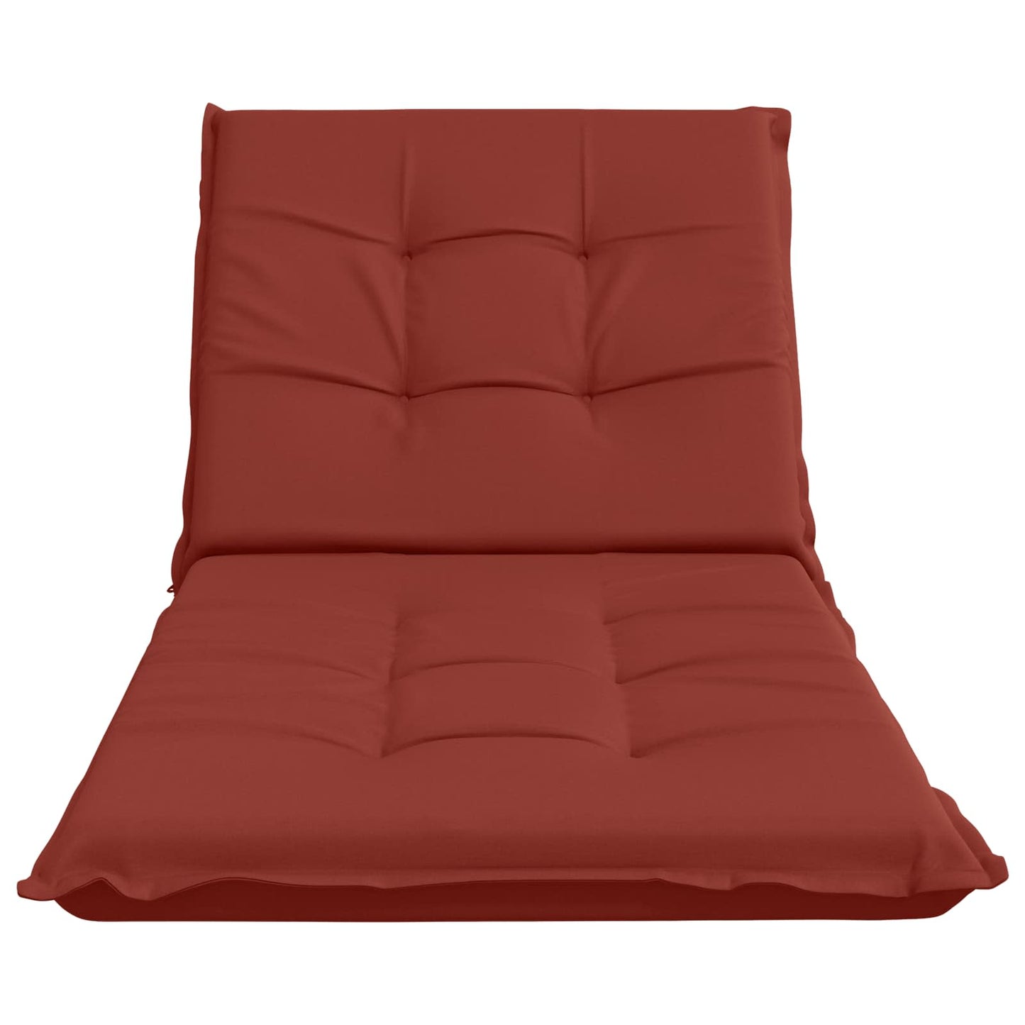 Sunlounger Cushion GEMERT 100% Polyester Red 190 x 80 x 9 cm