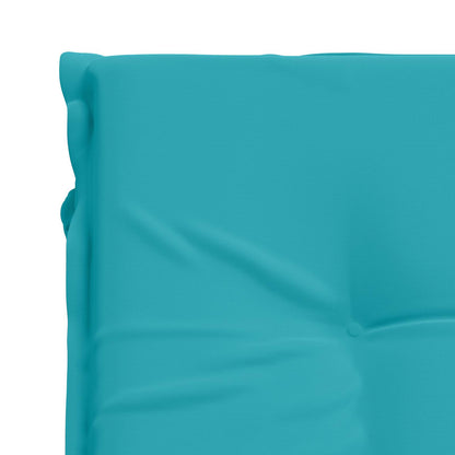 Sunlounger Cushion GEMERT 100% Polyester Turquoise