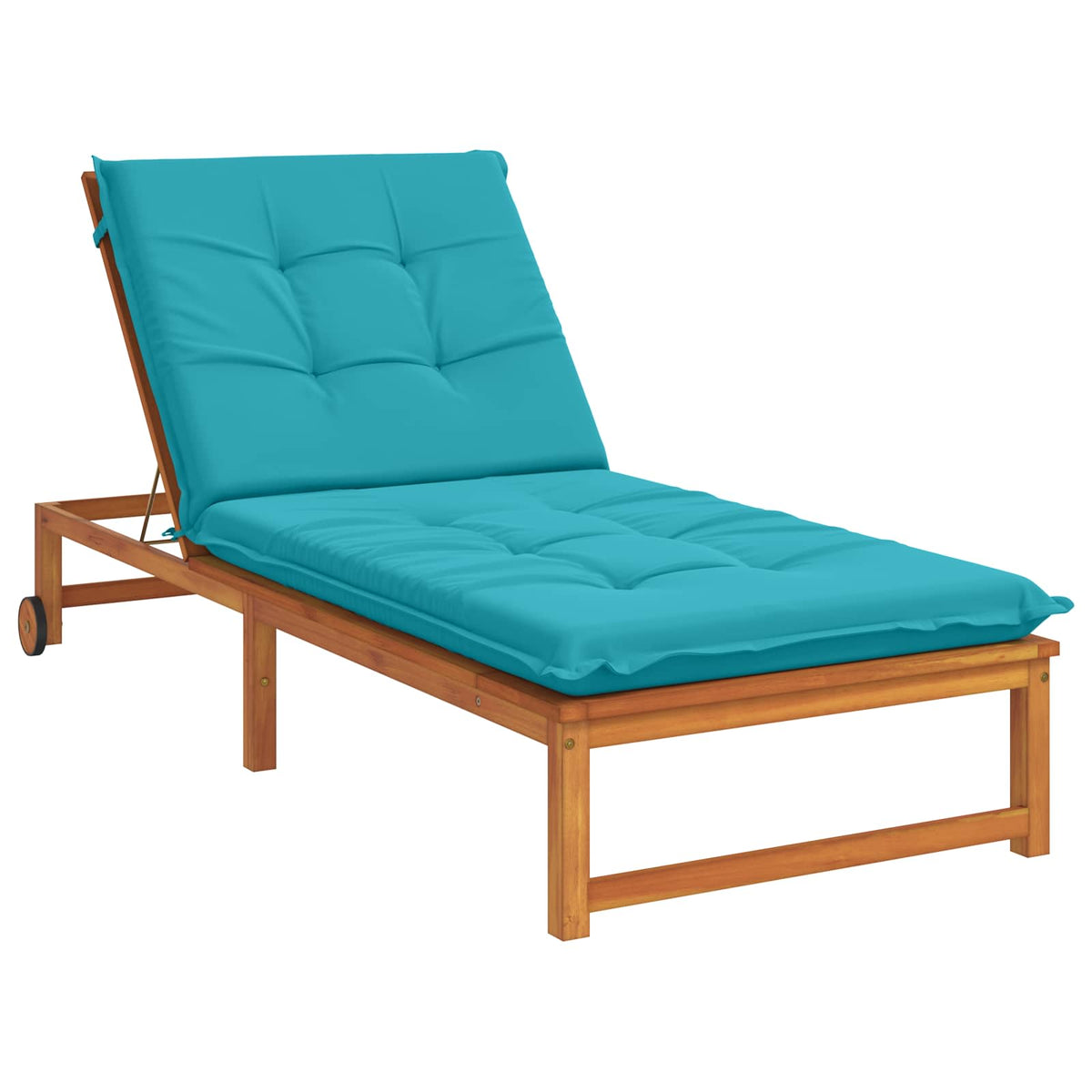 Sunlounger Cushion GEMERT 100% Polyester Turquoise