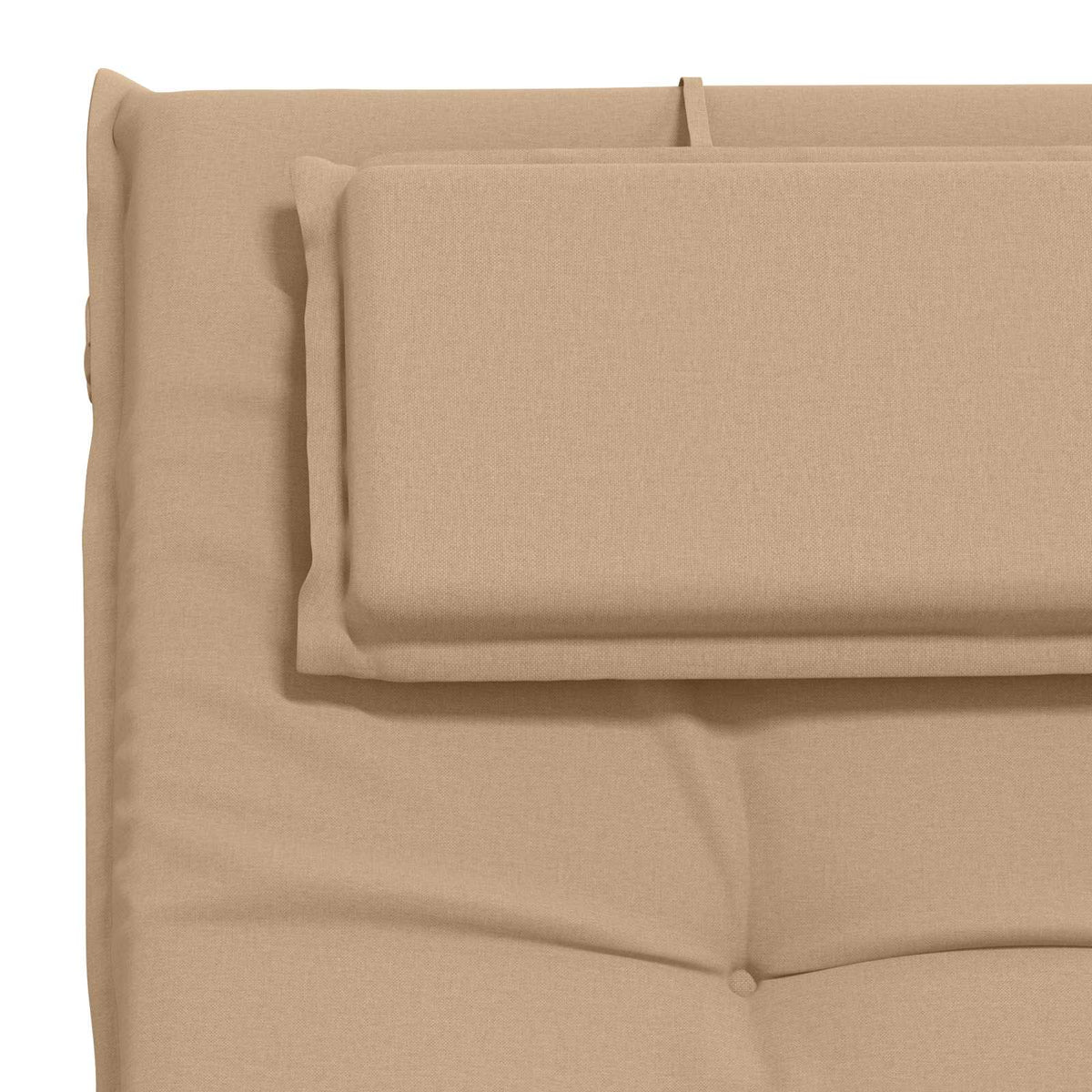 Sunlounger Cushion GEMERT 100% Polyester Sand 190 x 50 x 9 cm