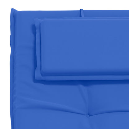 Sunlounger Cushion GEMERT 100% Polyester Royal Blue