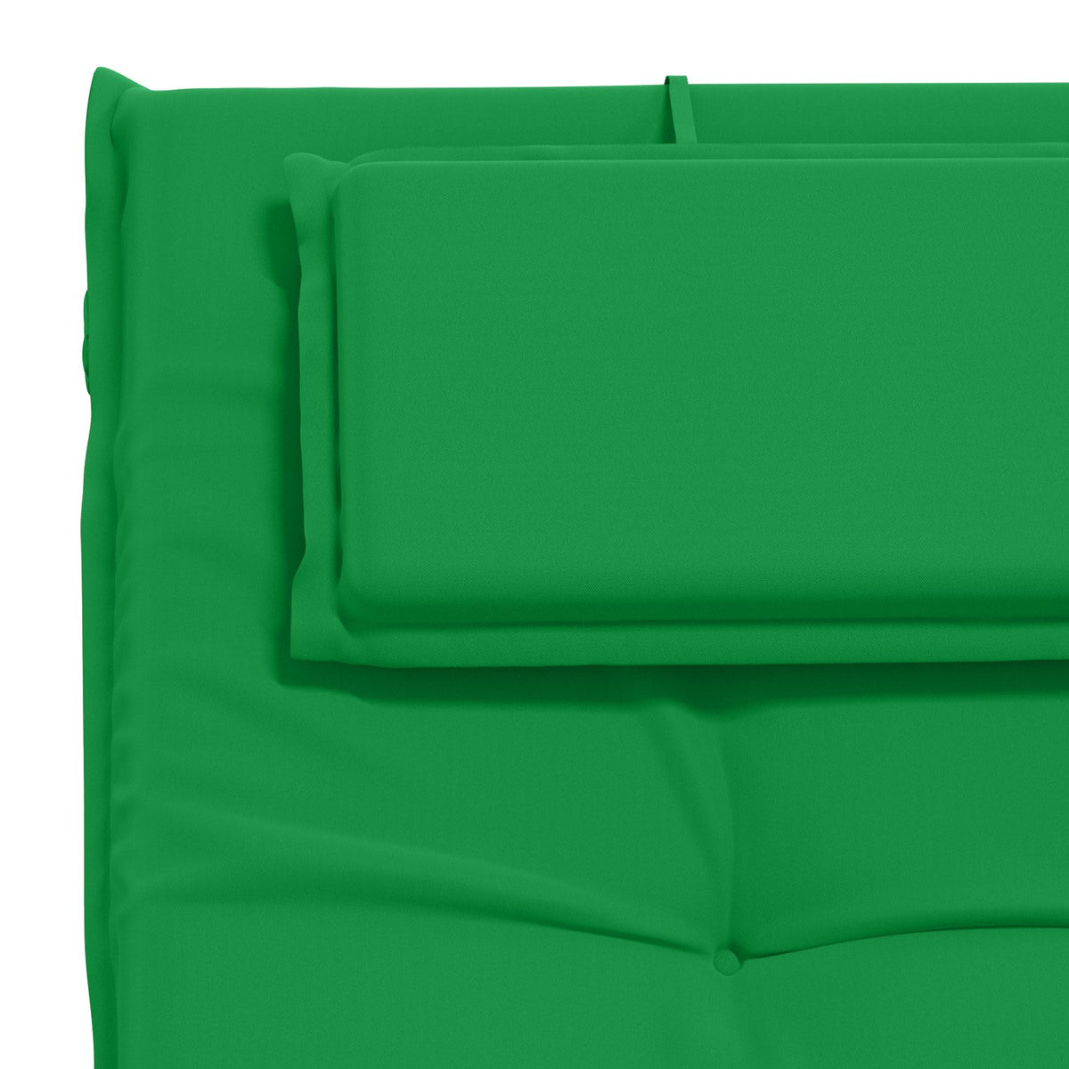 Sunlounger Cushion GEMERT 100% Polyester Green 190 x 60 x 9 cm