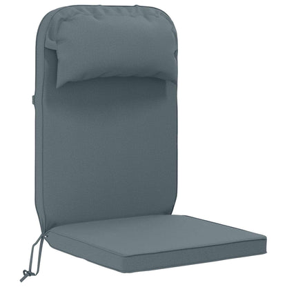Adirondack Chair Cushion 100% Polyester Blue 124 x 55 x 5 cm