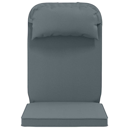 Adirondack Chair Cushion 100% Polyester Blue 124 x 55 x 5 cm