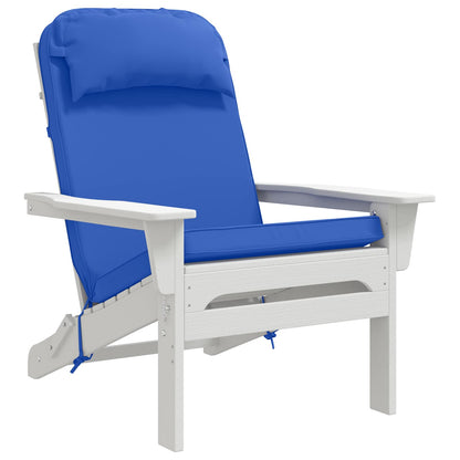 Sun Lounger Cushion 100% Polyester Royal Blue 55 x 124 x 5 cm
