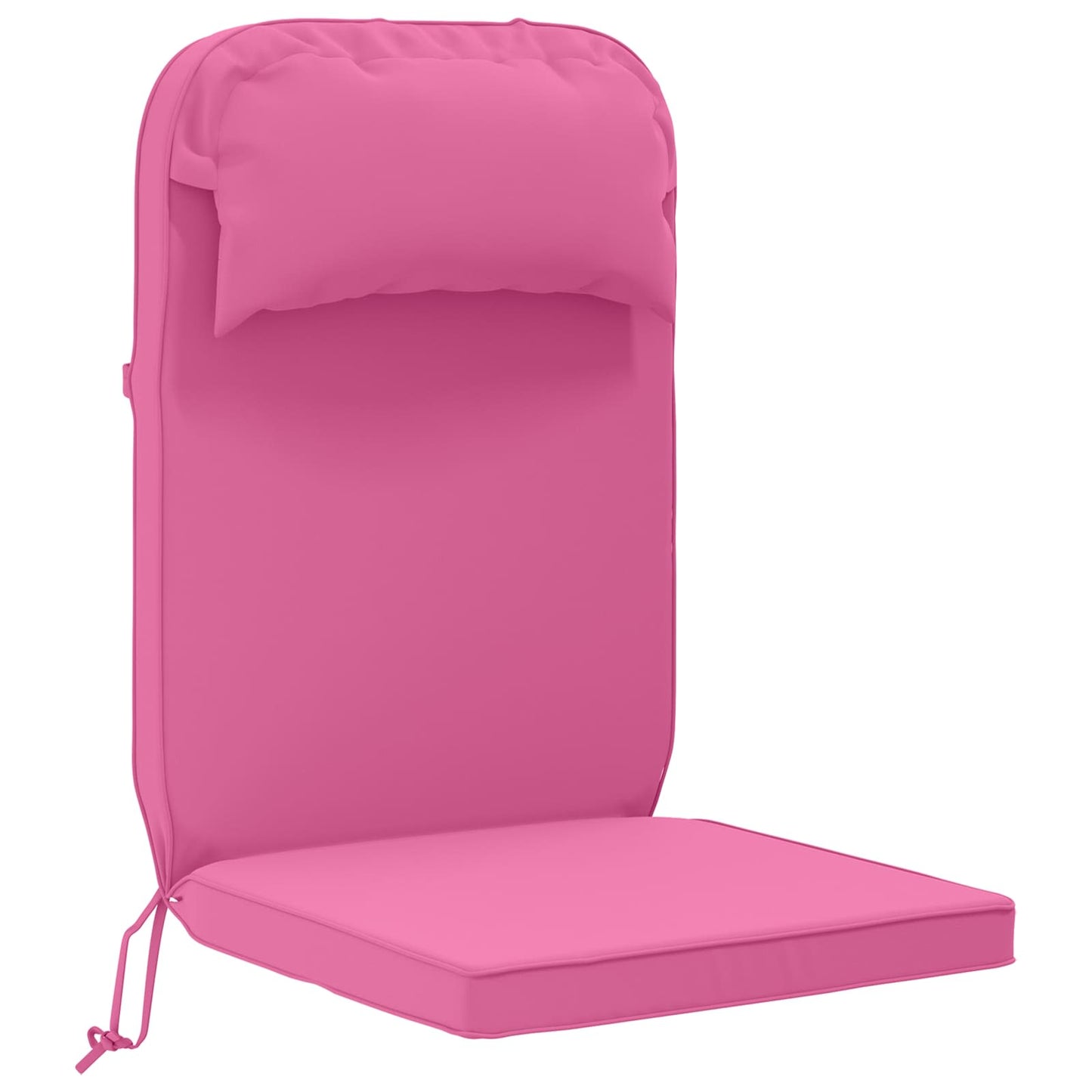 Sun Lounger Cushion 100% Polyester Pink 55 x 124 x 5 cm