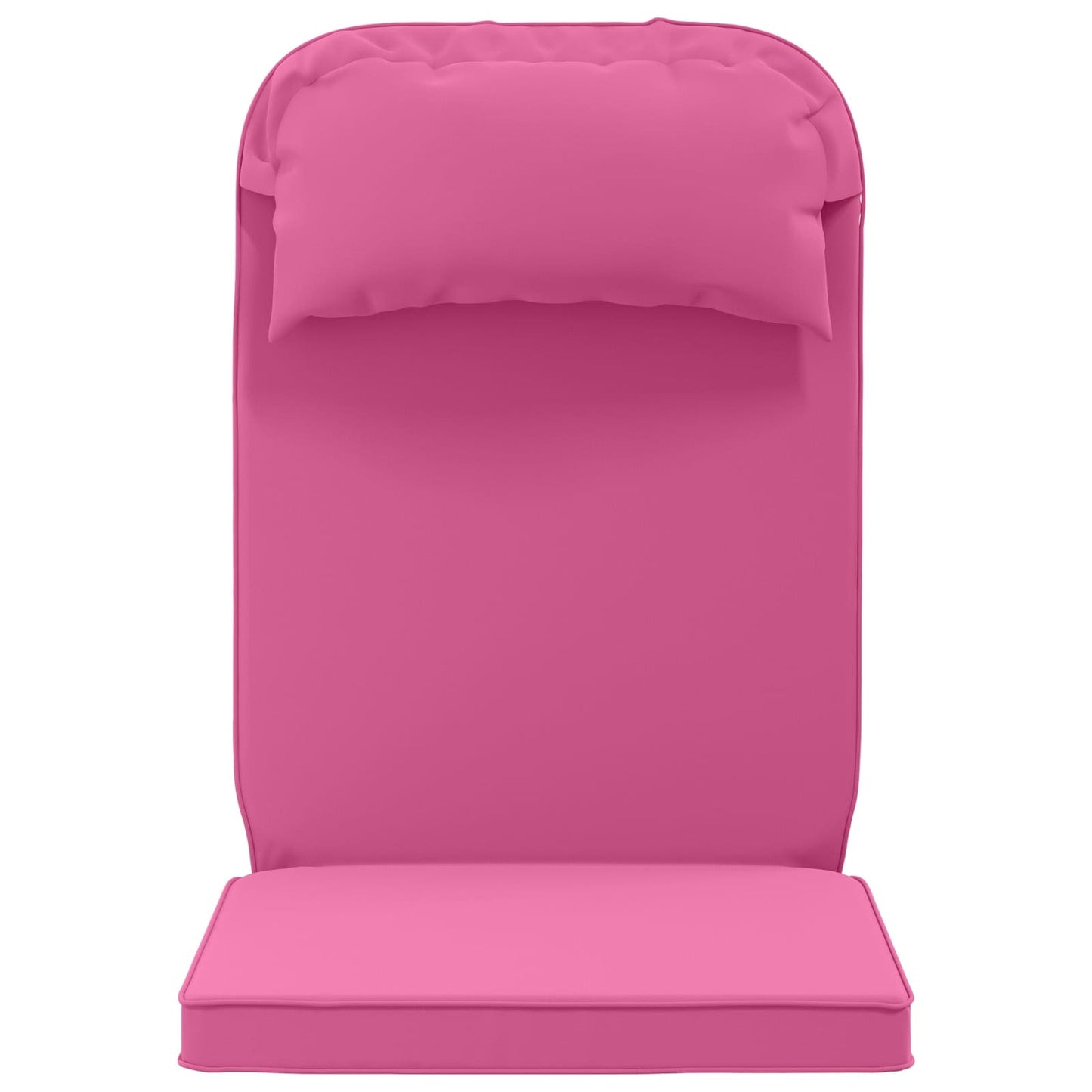 Sun Lounger Cushion 100% Polyester Pink 55 x 124 x 5 cm
