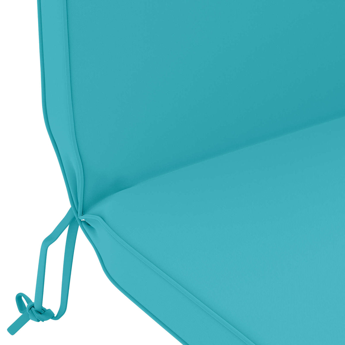 Sun Lounger Cushion 100% Polyester Turquoise 55 x 124 x 5 cm
