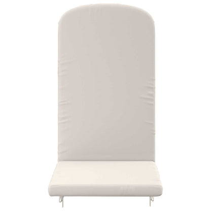 Sun Lounger Cushion GEMERT 100% Polyester White 47 x 131 x 5 cm