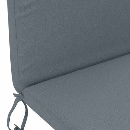 Sun Lounger Cushion GEMERT 100% Polyester Blue 47 x 131 x 5 cm