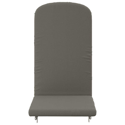 Sun Lounger Cushion GEMERT 100% Polyester Grey 47 x 131 x 5 cm