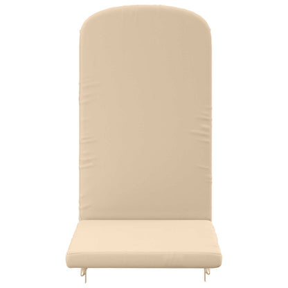 Sun Lounger Cushion GEMERT 100% Polyester Cream 47 x 131 x 5 cm