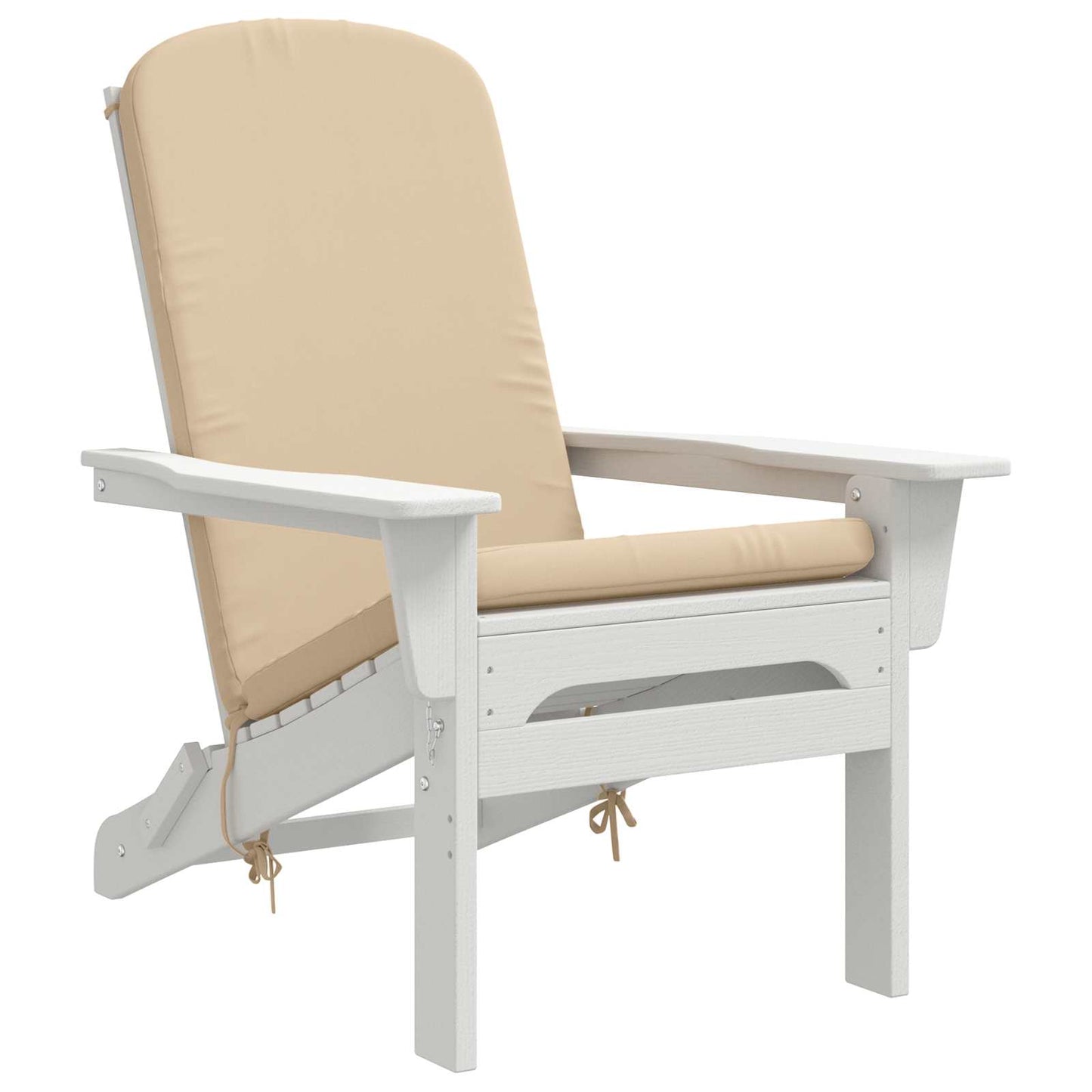 Sun Lounger Cushion GEMERT 100% Polyester Cream 47 x 131 x 5 cm