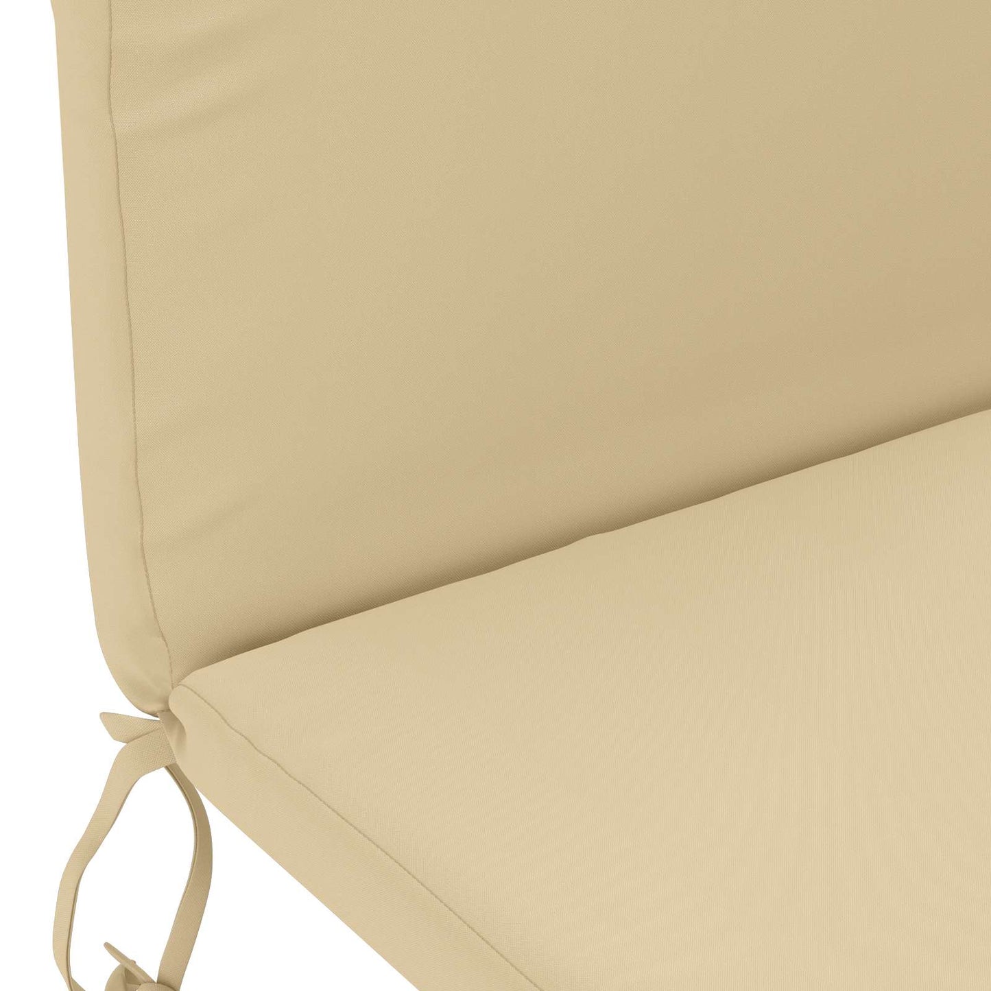 Sun Lounger Cushion GEMERT 100% Polyester Beige 47 x 131 x 5 cm