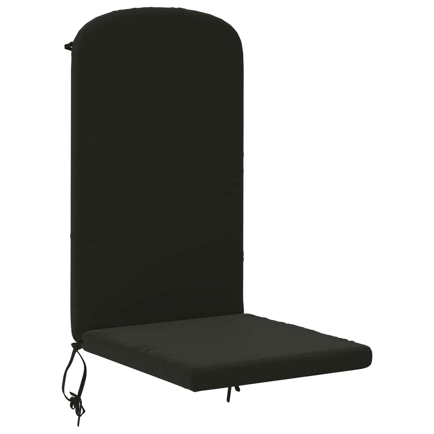 Sun Lounger Cushion GEMERT 100% Polyester Black 47 x 131 x 5 cm