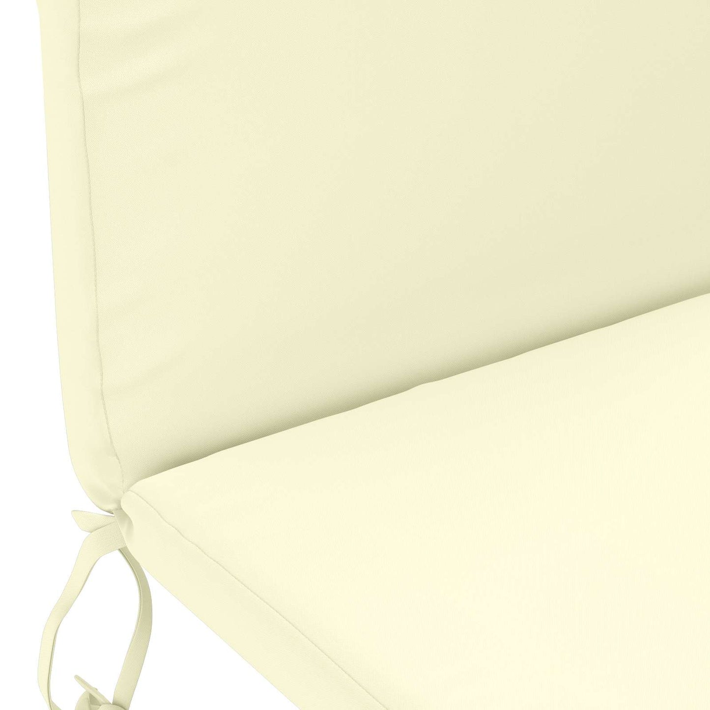 Sun Lounger Cushion GEMERT 100% Polyester Cream 47 x 131 x 5 cm