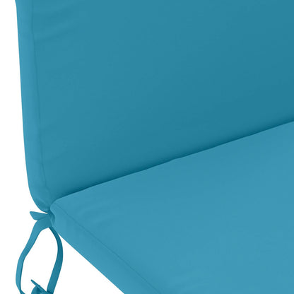 Sun Lounger Cushion GEMERT 100% Polyester Light Blue
