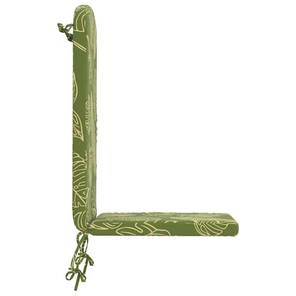 Sun Lounger Cushion GEMERT 100% Polyester Leaf Design