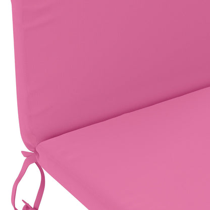Sun Lounger Cushion GEMERT 100% Polyester Pink 47 x 131 x 5 cm