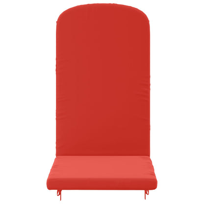 Sun Lounger Cushion GEMERT 100% Polyester Red 47 x 131 x 5 cm