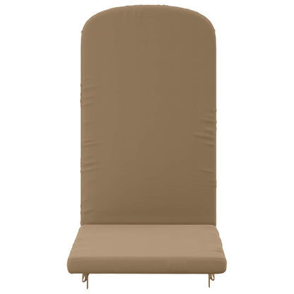 Sun Lounger Cushion GEMERT 100% Polyester Taupe 47 x 131 x 5 cm