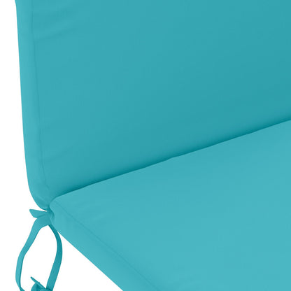 Sun Lounger Cushion GEMERT 100% Polyester Turquoise