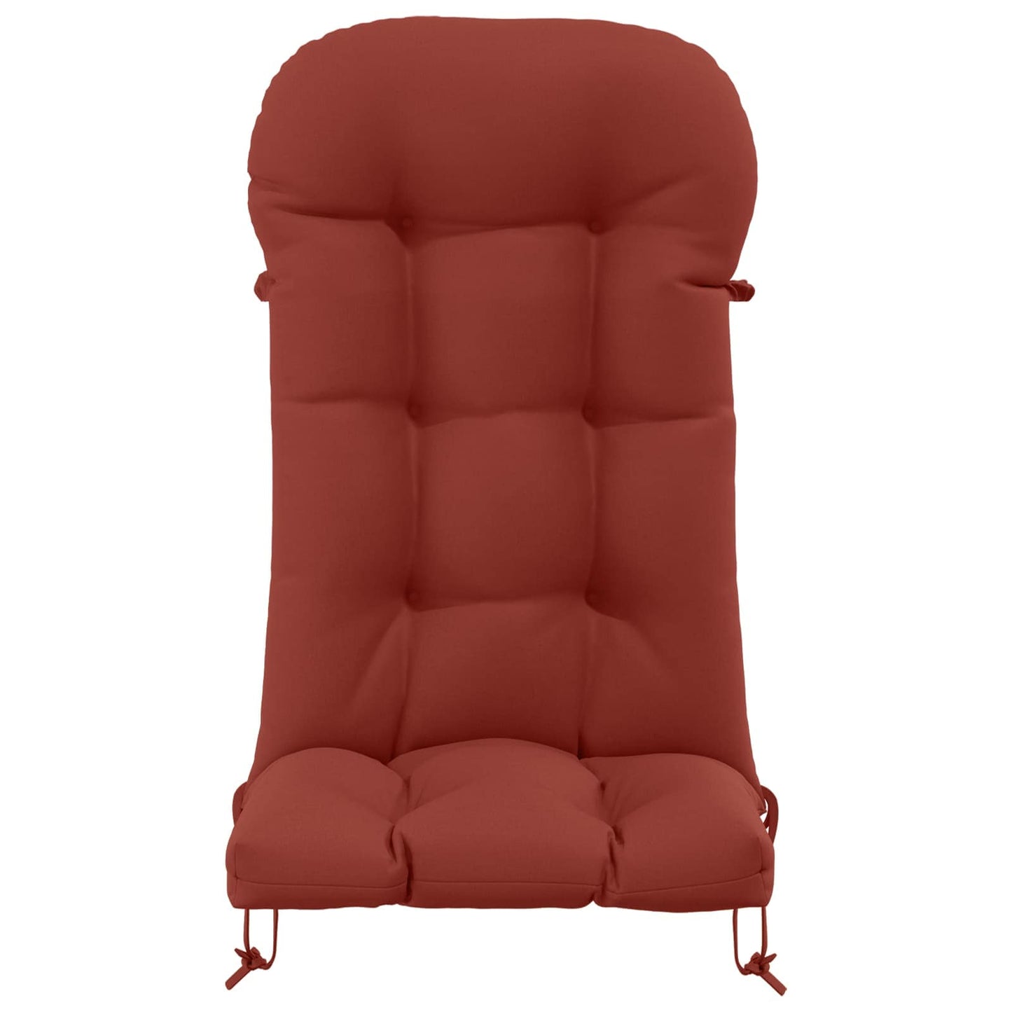 Sun Lounger Cushion PUTTEN 100% Polyester Red 48 x 112 x 10 cm