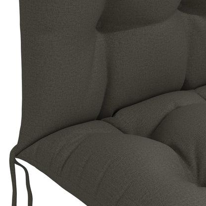 Sun Lounger Cushion PUTTEN 100% Polyester Anthracite