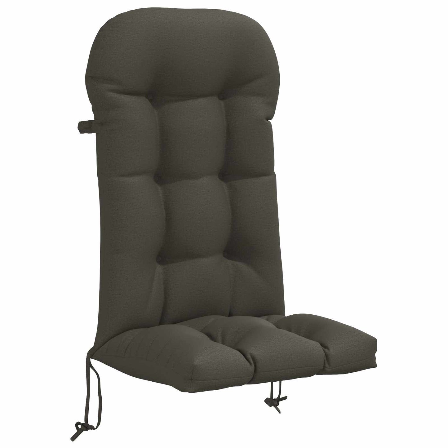 Sun Lounger Cushion PUTTEN 100% Polyester Anthracite