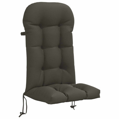 Sun Lounger Cushion PUTTEN 100% Polyester Anthracite