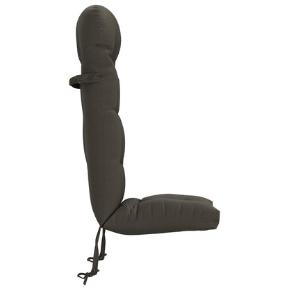 Sun Lounger Cushion PUTTEN 100% Polyester Anthracite