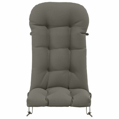 Sun Lounger Cushion PUTTEN 100% Polyester Grey 48 x 112 x 10 cm