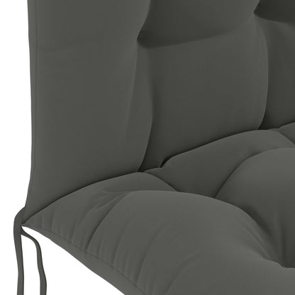 Sun Lounger Cushion PUTTEN 100% Polyester Anthracite