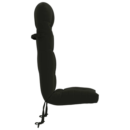 Sun Lounger Cushion PUTTEN 100% Polyester Black