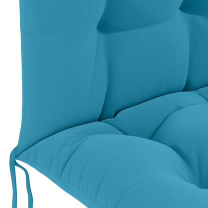 Sun Lounger Cushion PUTTEN 100% Polyester Light Blue