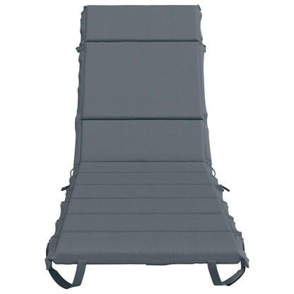 Sunlounger Cushion GEMERT 100% Polyester Blue 200 x 50 x 3 cm