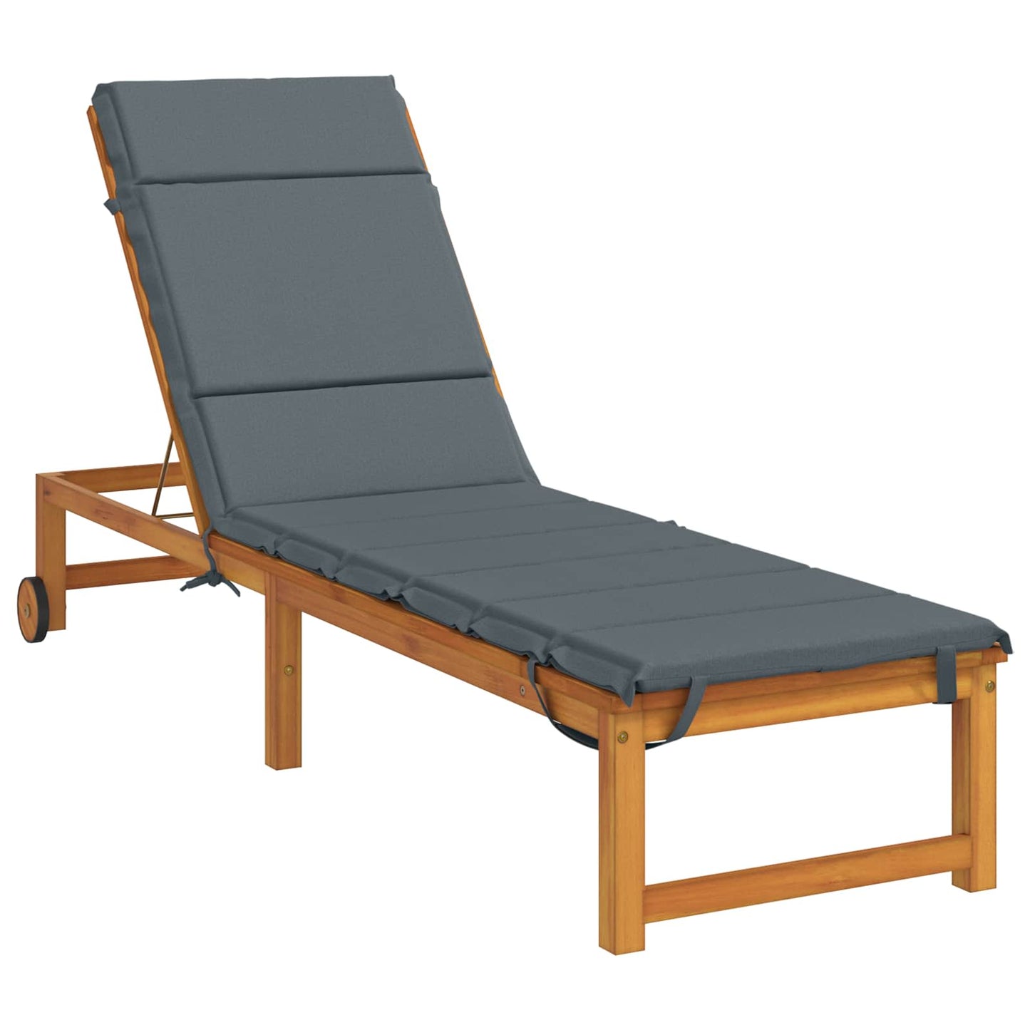 Sunlounger Cushion GEMERT 100% Polyester Blue 200 x 50 x 3 cm