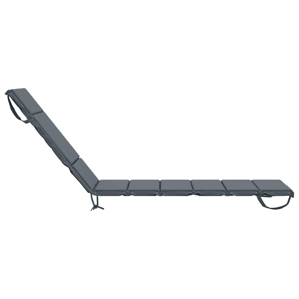 Sunlounger Cushion GEMERT 100% Polyester Blue 200 x 50 x 3 cm
