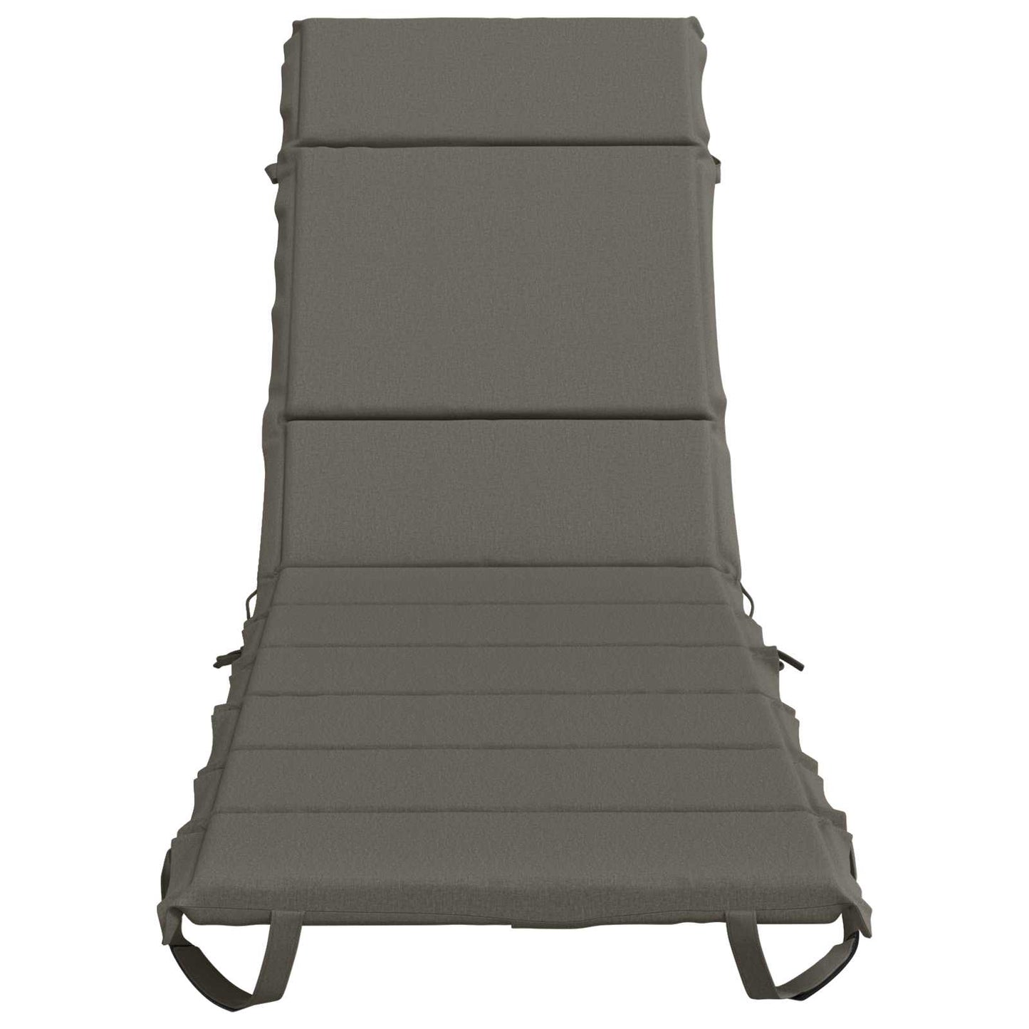 Sunlounger Cushion GEMERT 100% Polyester Grey 200 x 50 x 3 cm