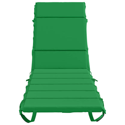 Sunlounger Cushion GEMERT 100% Polyester Green 200 x 50 x 3 cm