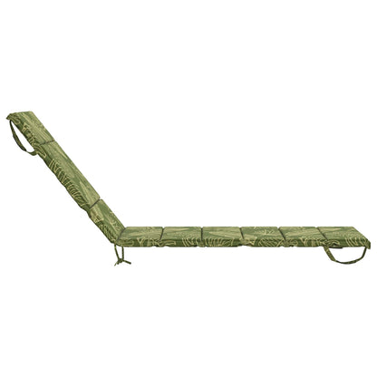 Sunlounger Cushion GEMERT 100% Polyester Leaf Design