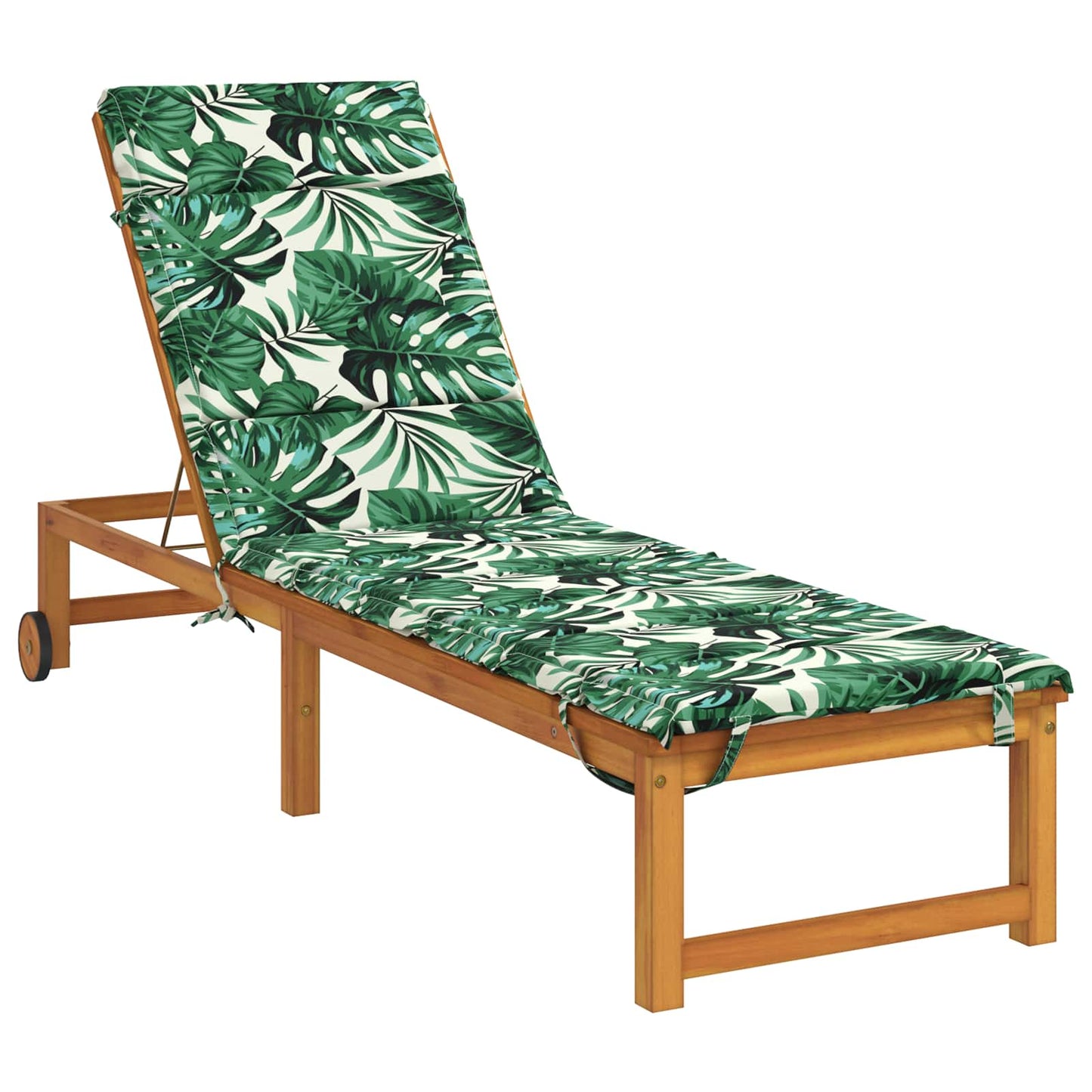 Sunlounger Cushion GEMERT 100% Polyester Leaf Pattern
