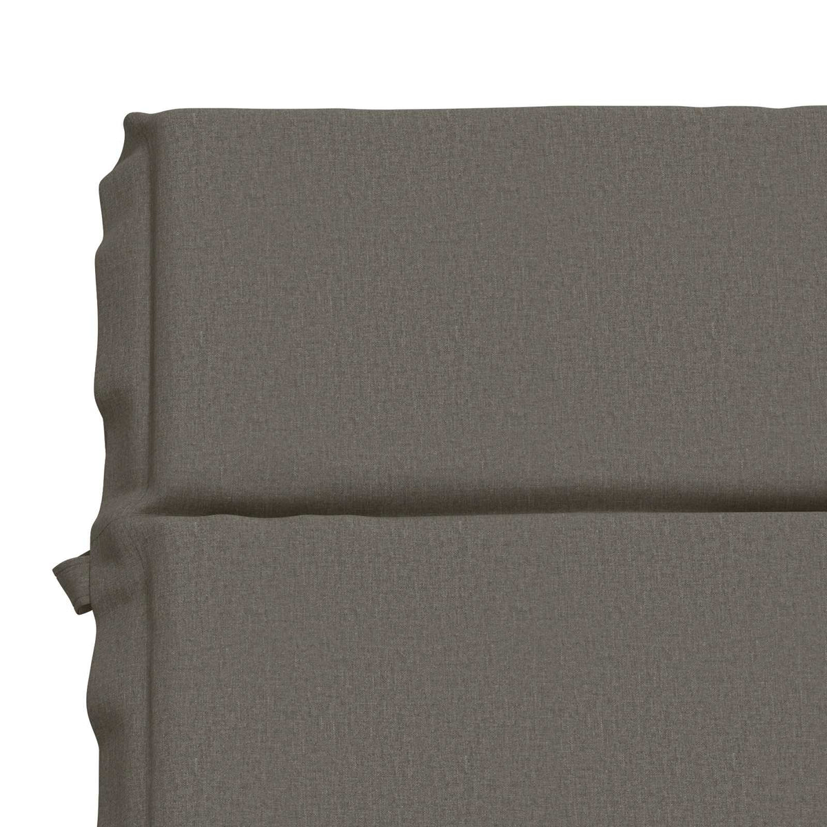Sunlounger Cushion GEMERT 100% Polyester Grey 200 x 55 x 3 cm
