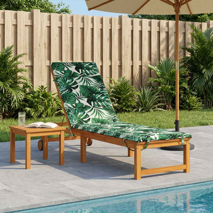 Sunlounger Cushion GEMERT 100% Polyester Leaf Pattern